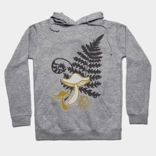 Mushrooms and Ferns Hoodie